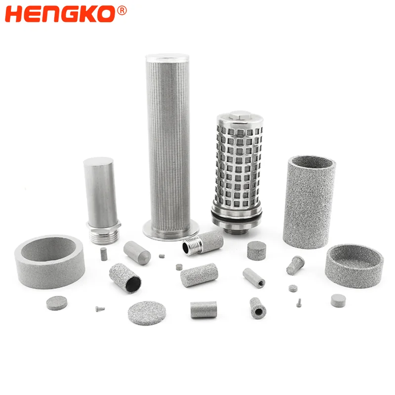 Dust Collector Liquid Filtration Sintered Porous Metal Cartridge Filter Element Industrial Hydraulic Machine Oil Filters