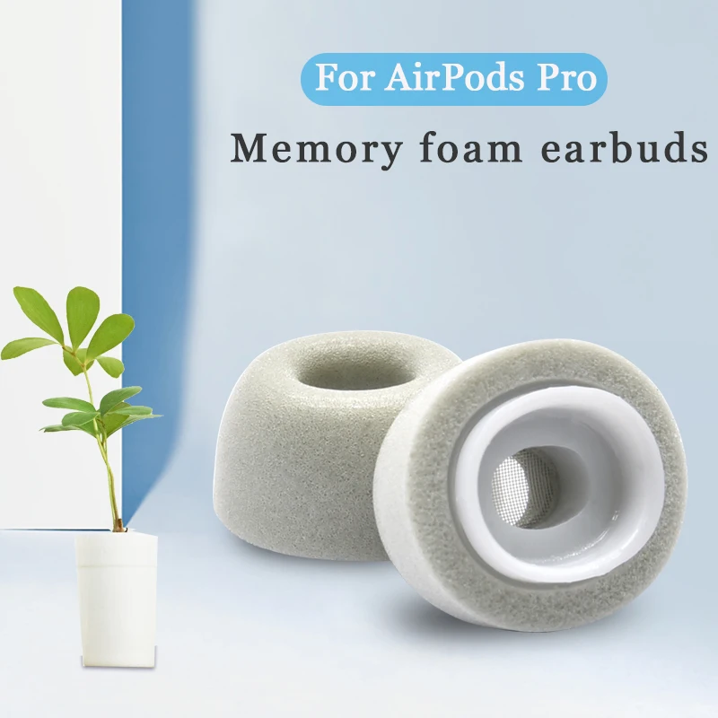  Насадки для наушников Apple Pods Pro губка пена с эффектом памяти силиконовые шумоподавляющие наушники воздушным