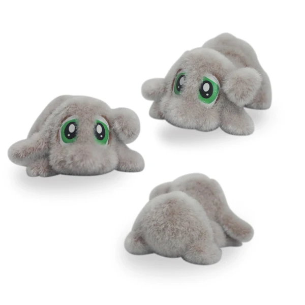 Мини-игрушки конфеты для детей пластиковая фигурка подгузник собака флокирующая игрушка из смолы