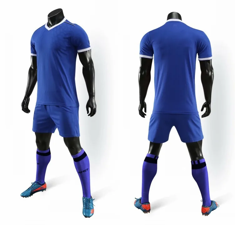 
Kids Adults Training Gym Football Soccer Jersey Mens Soccer Wear Uniform Black Orange White Red Yellow Color For Club Team 