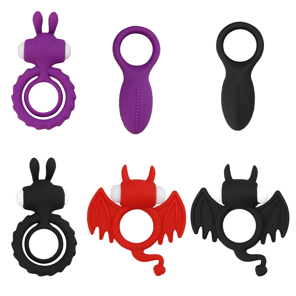 Balls ring Twin Teaser Electric Best seller high quality Soft silicone Vibrating Cock ring adult sexy products for men