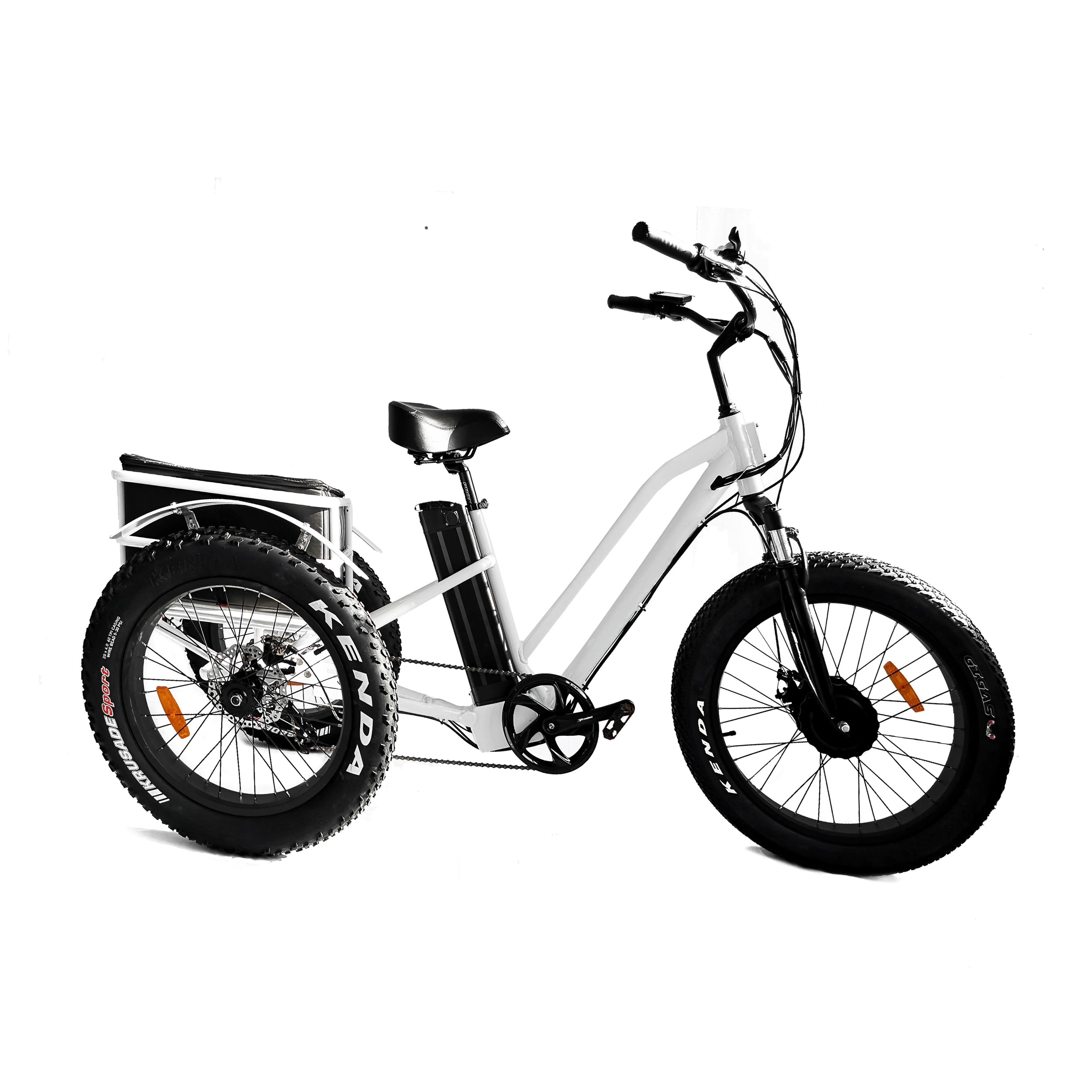 Ristar fat tire 3 wheel electric bicycle with best quality and low price