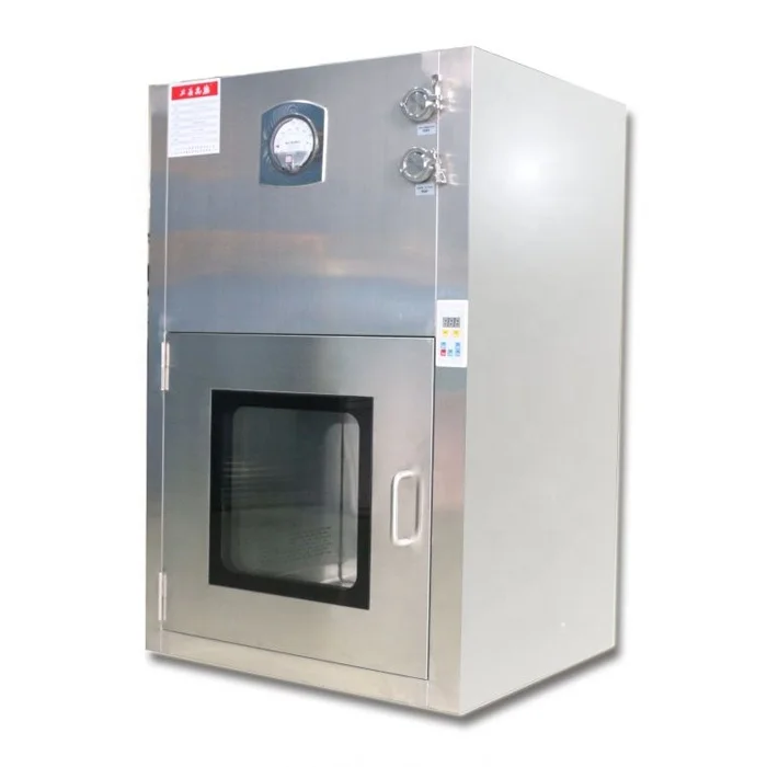 DOP testing dynamic pass box for LAB clean room