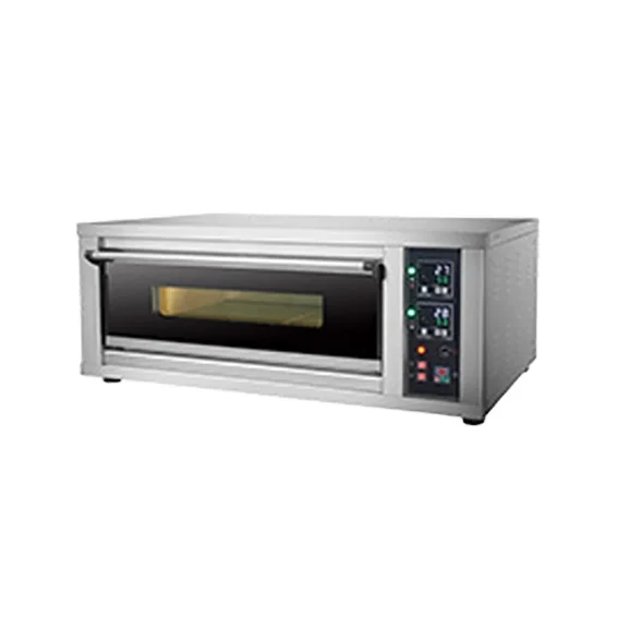 1 Deck 2 Tray Gas Electric Mobile Industrial Kitchen Mini Bread Pizza Oven Bakery