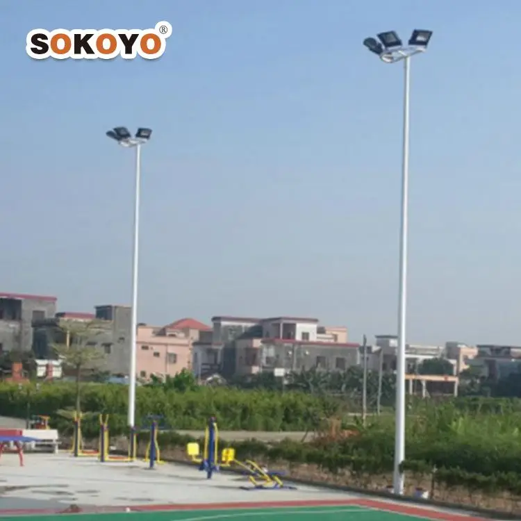 SOKOYO Cheap Galvanized Street Light Steel Pole 3M 4M 5M 6M 7M 8M 9M 10M 11M 12M