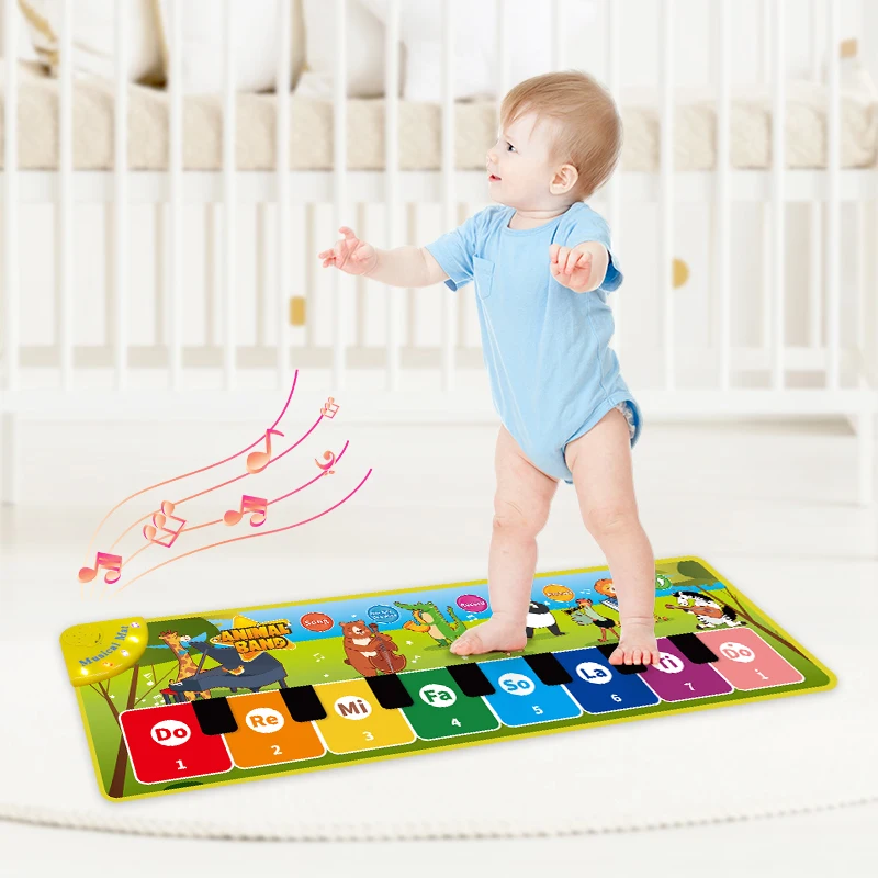 Educational kids mats play, foldable folding wholesale baby play mat for kids baby, tummy time toy baby activity mat