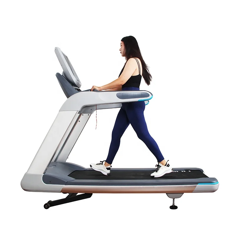 DGZ-8602 Commercial Exercise Fitness Running Machine With Screen Electric Commercial Treadmill