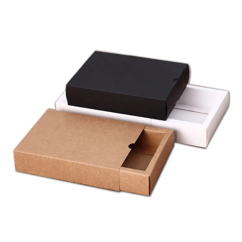 promotional Kraft gift eco tie socks soap packaging small box