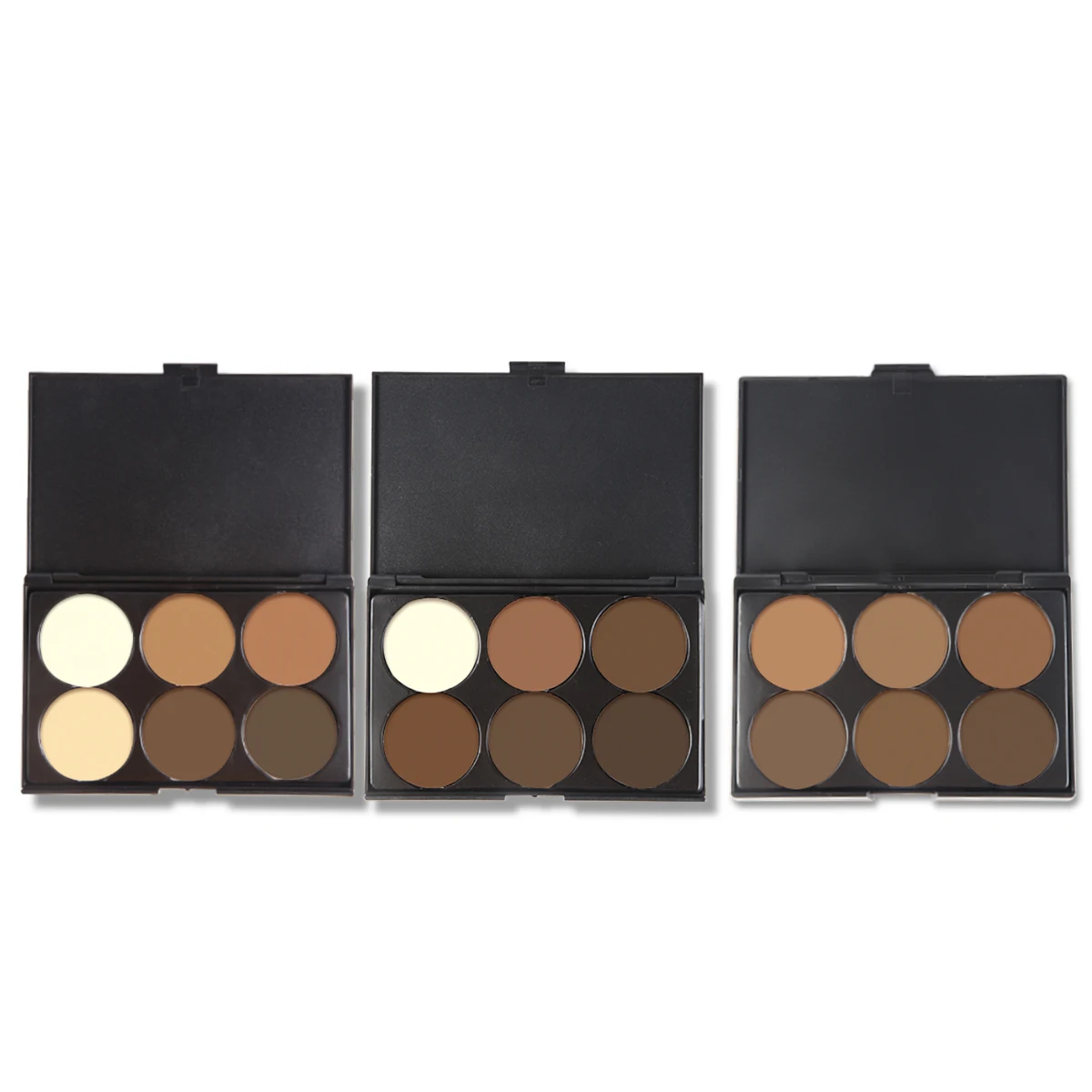 6 Color Concealer Contouring Makeup Palette Cream Based Professional Concealer Palette Make up Set Pro Palette
