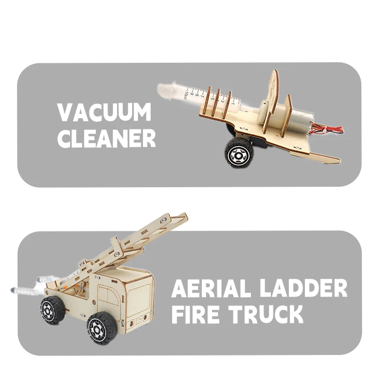 Hot Sale Wooden 3D Puzzles Diy Making Kit Preschool Educational Science Experiment Toy Stem Kits for Kids