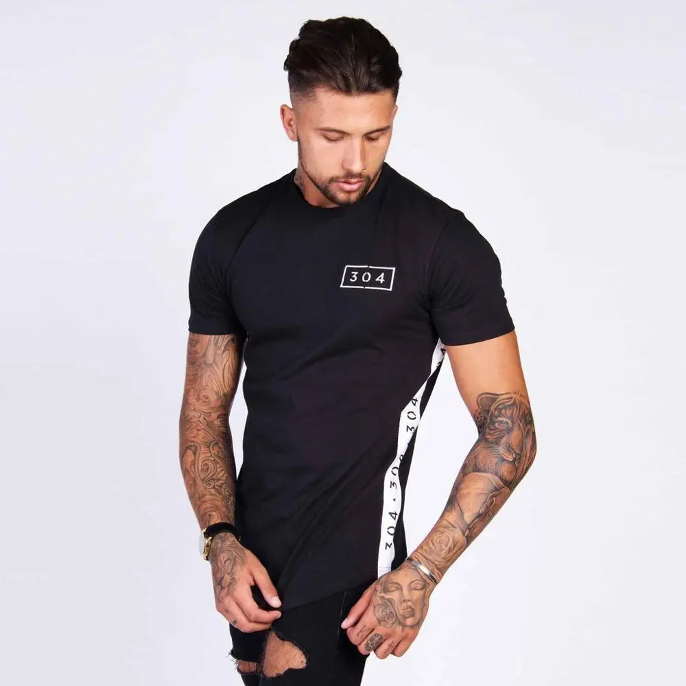 
Latest Basic Custom T Shirts Sport Wear Running Men Clothing Manufacturer 