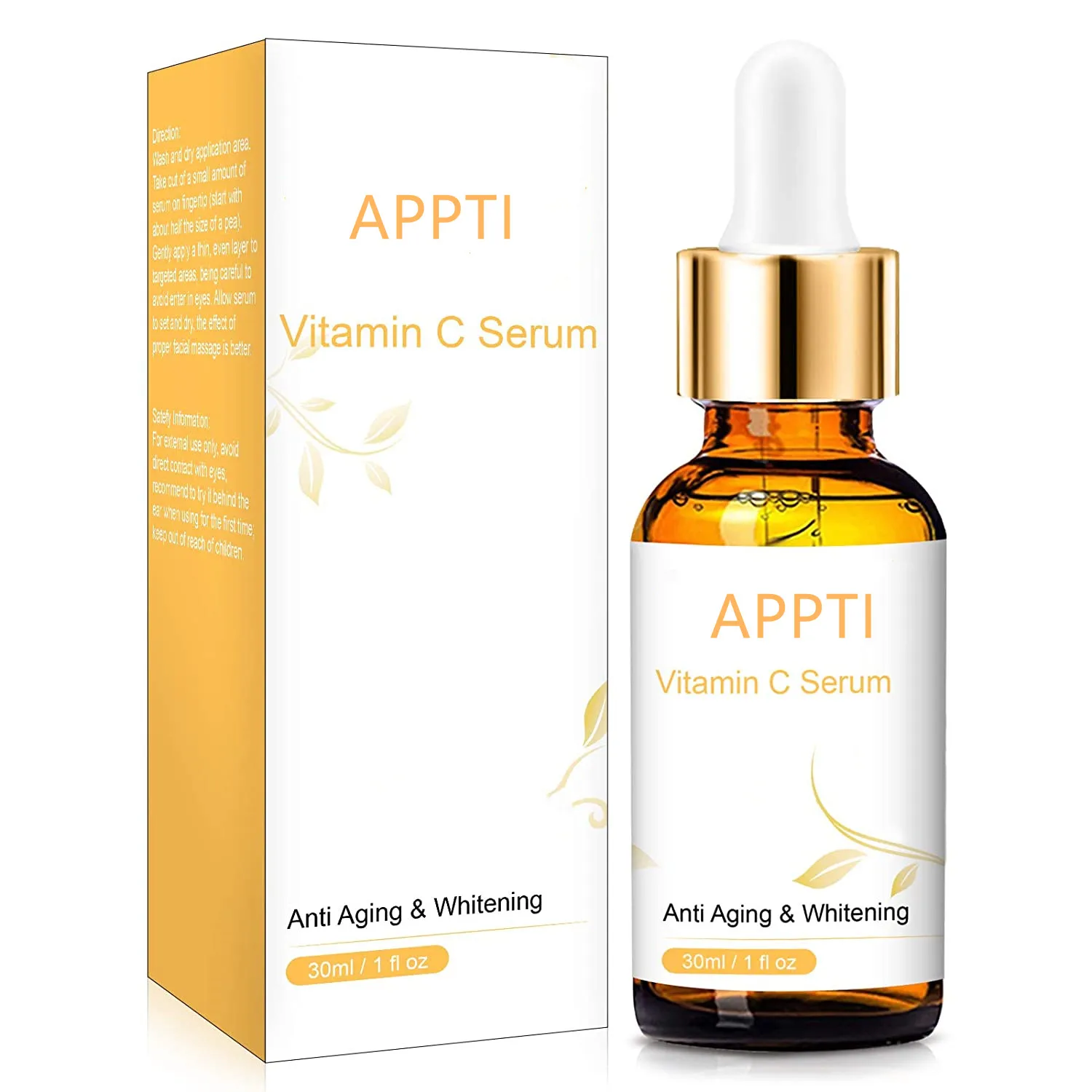 Best Wholesale Products Pure Vitamin E Oil Skin Whitening Serum Retinol Cream Vitamin C Serum With Hyaluronic Acid