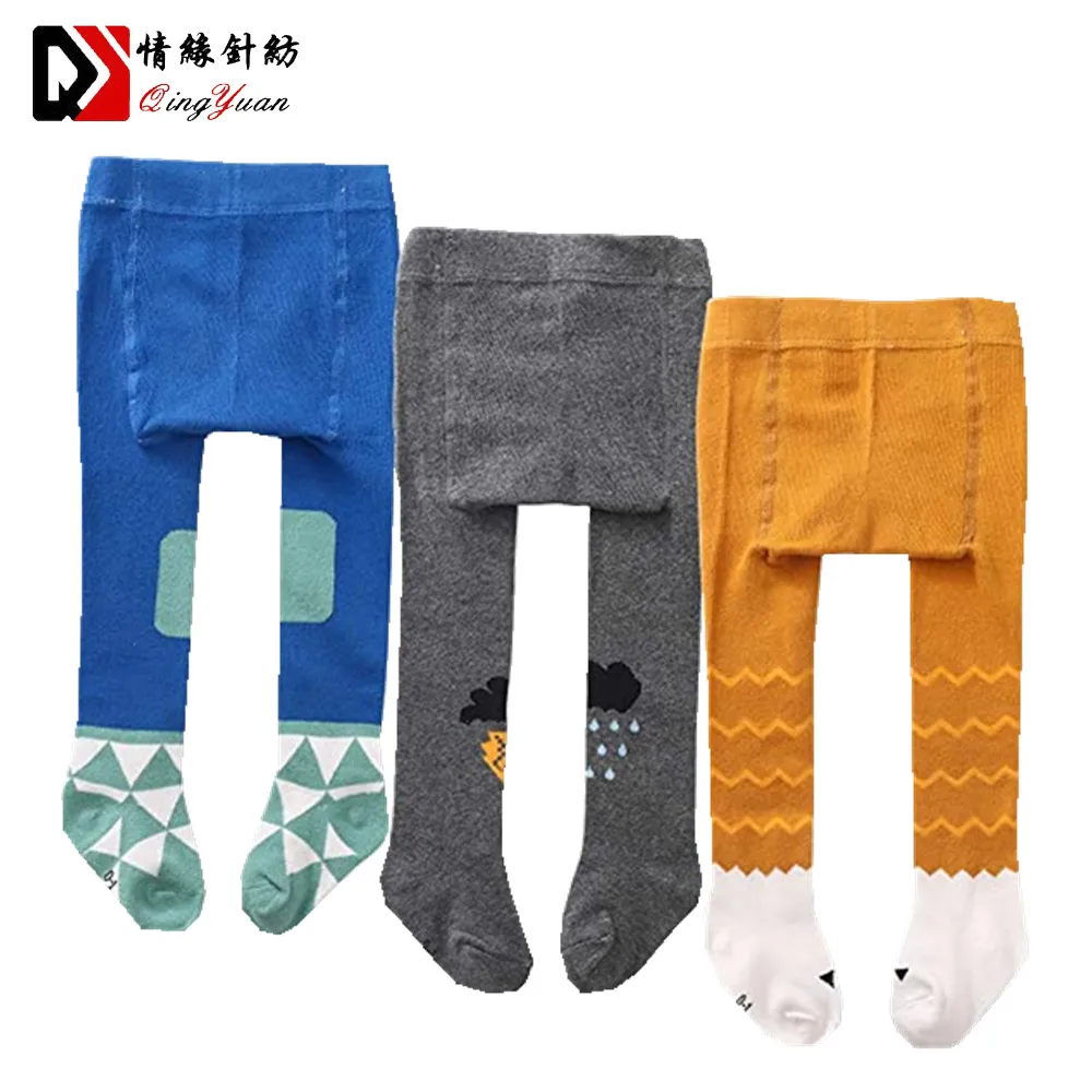 0-3T Girls Boys Baby Tights Cotton 3D Cartoon toddler baby Tights pantyhose