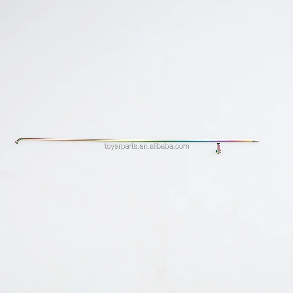 Rainbow Bicycle Spokes With Nipples Stainless Steel Bike Parts Cycling Accessories