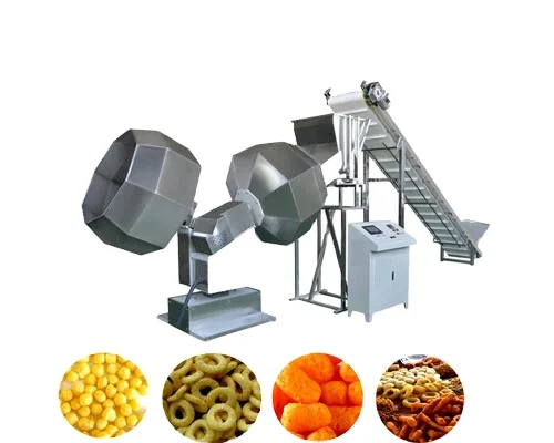 Automatic Corn Puff Snacks Maize Flakes Breakfast Cereals Cornflakes Cheese Ball Curls Kurkure Cheetos Making Processing Machine