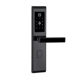 YOHEEN Stainless Steel Security Electronic Smart Biometric Fingerprint Door Handle Lock With BT TTLock APP for Home