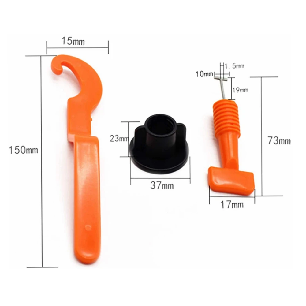 Wiederverwendbares Fliesennivelliersystem 1/16 Zoll Clips Kunststoff DIY Tile Spacer Wiederverwendbarer Bodenhebel Fliesen Absta