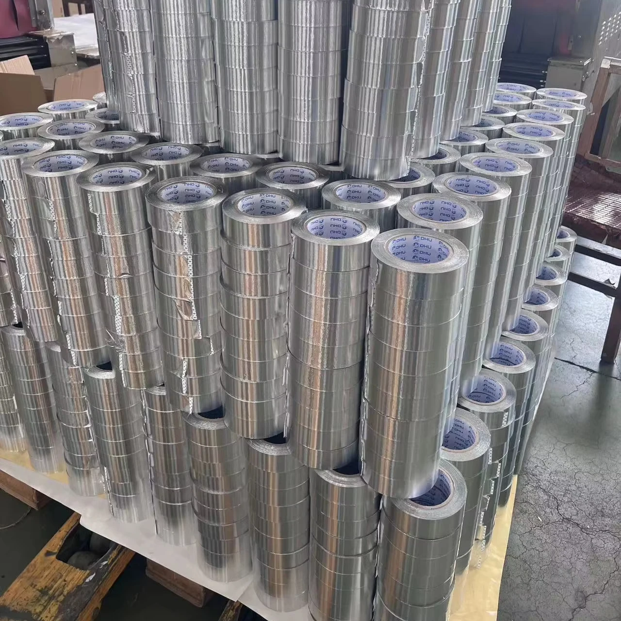 Bellsafe HVAC Self-adhesive Fireproof Aluminium Foil tape  Strip for Rubber Foam Insulation Sheets