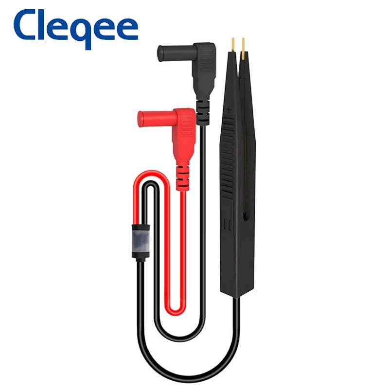 Cleqee P1510 LCR testing tool Multimeter tester meter Pen probe lead tweezers SMD Clip for Vichy