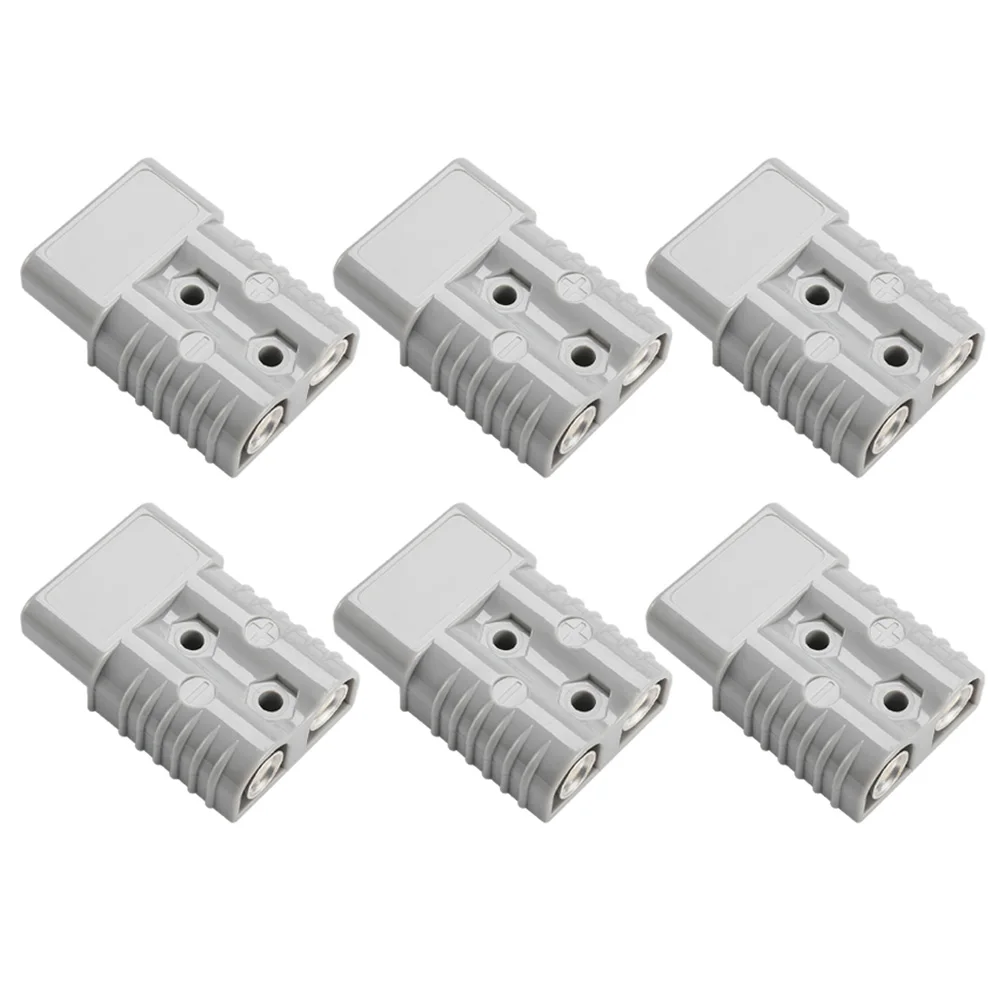 6x Grey Polycarbonate 12V 24V 175A Anderson Style Plug Connectors