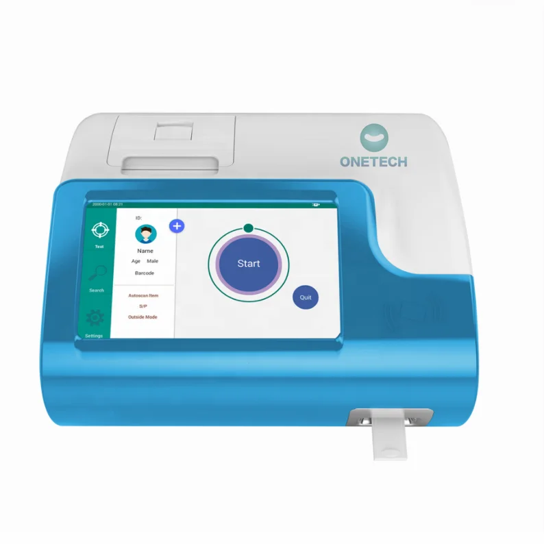 MY1100  POCT Immunoassay Analyzer Blood Testing Equipment Hormone Analyzer cTnI HbA1c Dimer T3 T4 TSH BNP