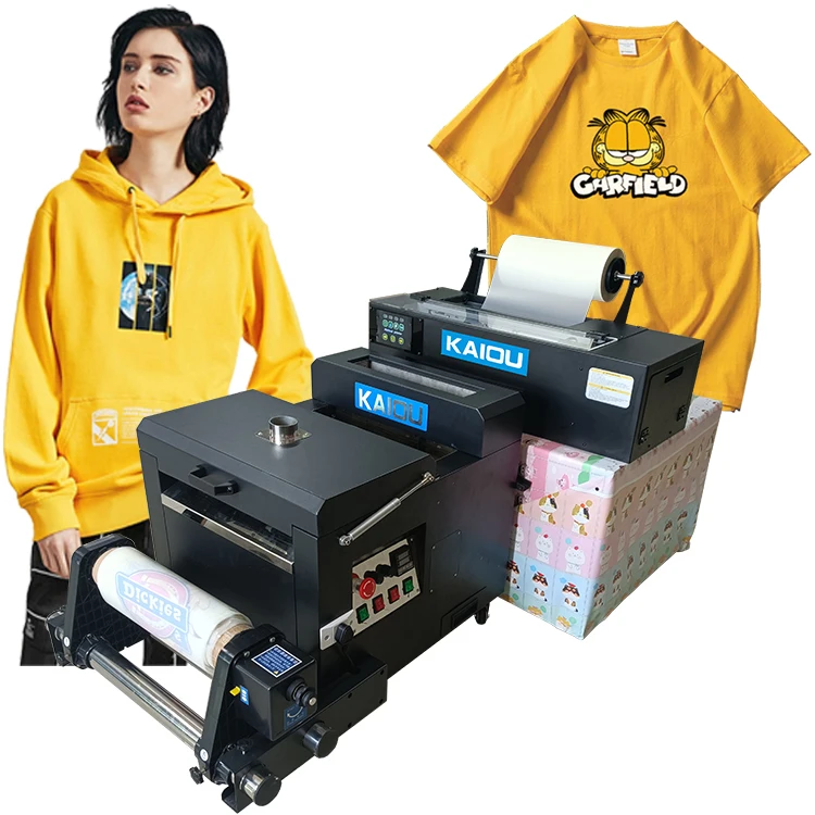 Hot Sales tshirt dtf inkjet set t-shirt printing machine  a3 30cm  L1800 dtf printer