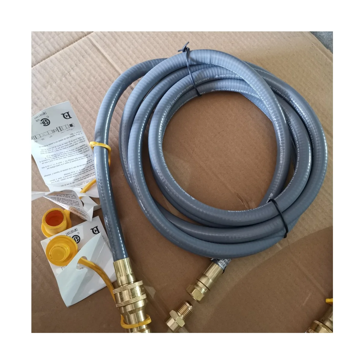 DIY fire pit accessories propane fire pit burner Kit burner with Gas pipe