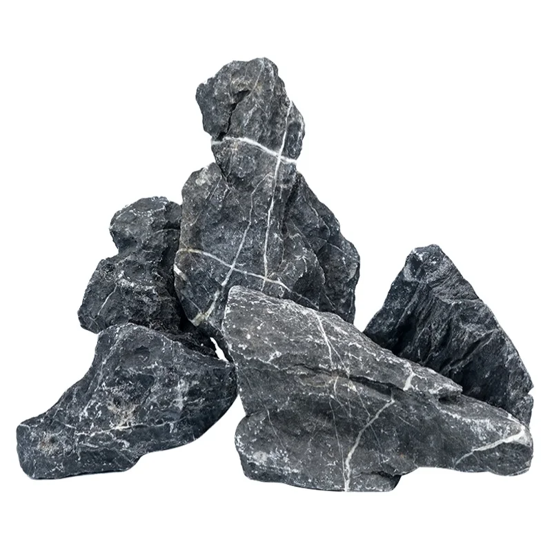 2024 New wn  Aquamarine Landscape Dragon Stone Rock Aquarium