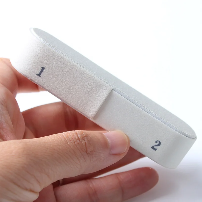 hot selling manicure tools  7 way steps nail file buffer