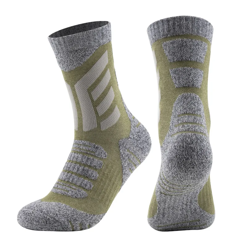 Anti-slip Sports Socks Merino Wool Thick Sports Socks Custom Logo 100% Cotton Sports Socks