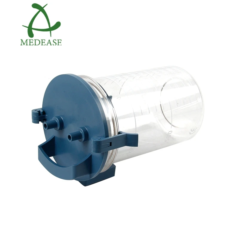 Medease Newest Medical Suction Bottle/ Suction Jar Unit For Hospital Supply Suction Regulator