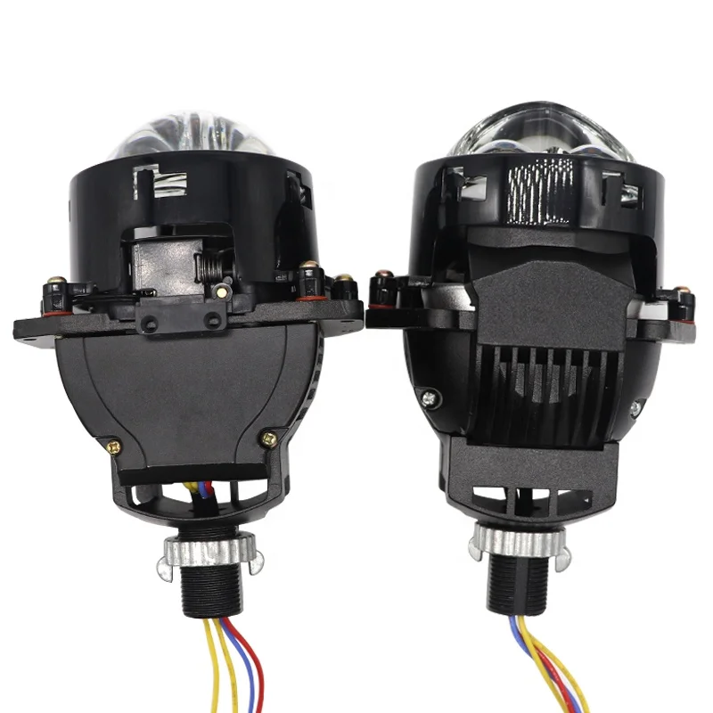 Factory sale Car 3.0Inch Headlight Led Projector Bifocal Lens Double Laser design High Power Non-destructive Retrofit Upgrade