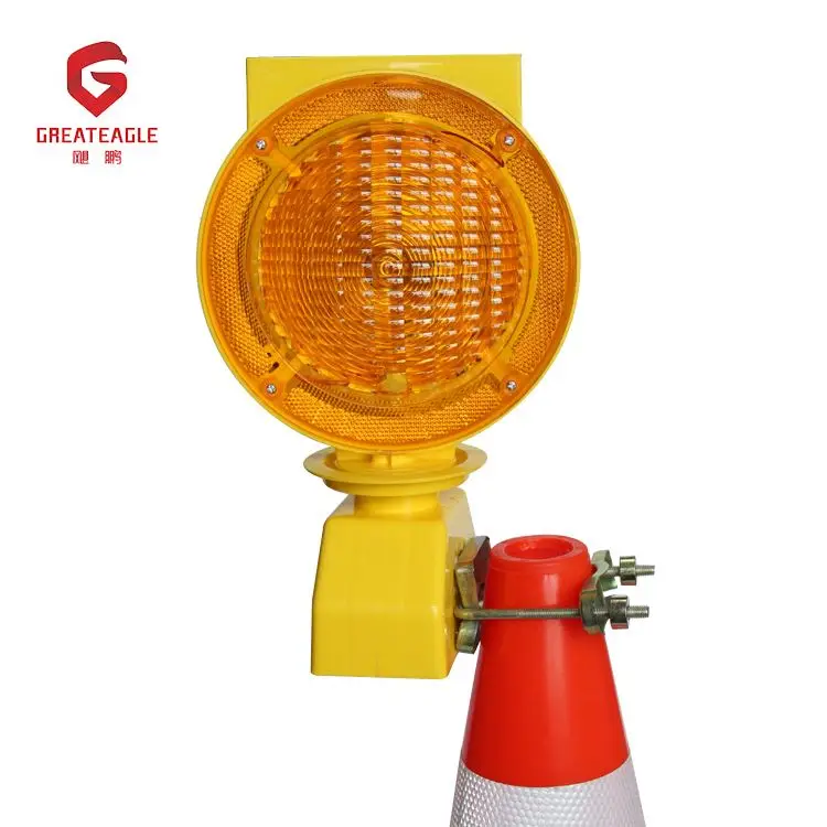 Wholesale solar rechargeable beacon warning light temporary traffic control led emergency warning light
