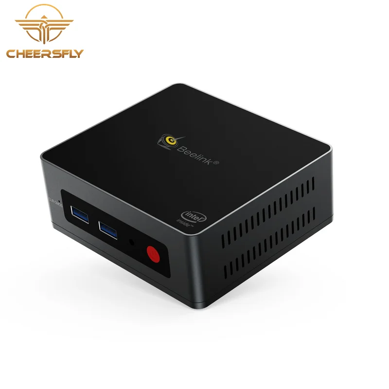 Beelink Versatile Mini PC GK Mini In-tel Processor J4125 Win-dows 10 Pro 256G Desktop Computer