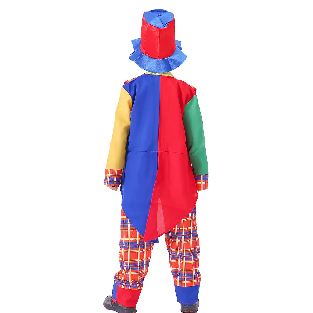 Kindergarten Role-playing Costumes Cosplay Masquerade Kids Clown Costume For Halloween