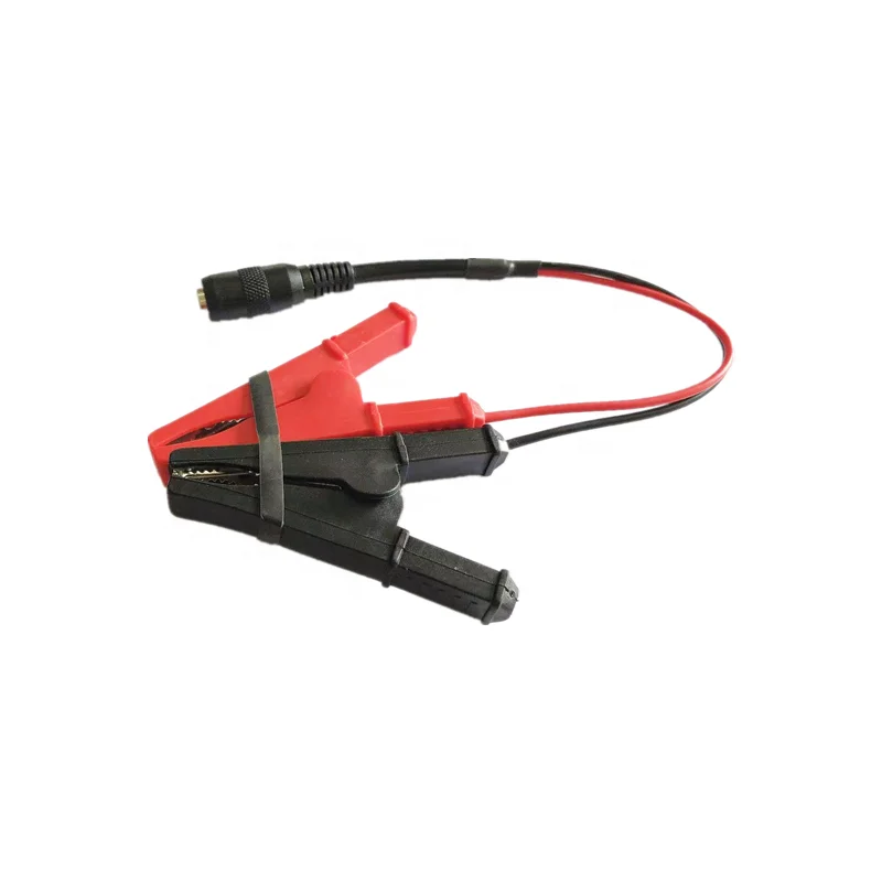 14AWG Battery Alligator Crocodile Clip to DC5521 Connector Extension Cable,12V SAE Quick Release Adapter to Alligator Clips