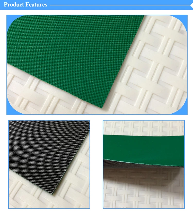 Shunnai Factory Price 1mm 2mm 3mm 4 Antistatic light weight Black low-noise pvc treadmill Belt running Belt in logistic industry