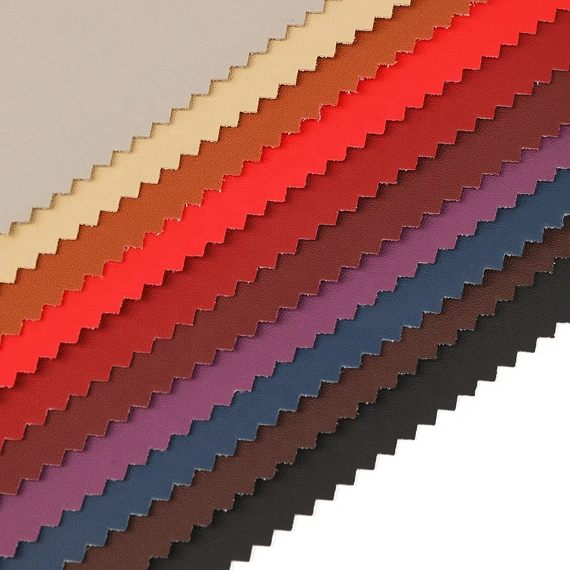 2022 new PVC Leather Faux Lichi synthetic furniture Leather price product fabric roll for Making sofas Bag Shoes leather fabric