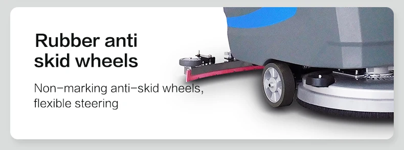 Battery Power Mini Floor Walk Behind Automatic Floor Scrubber Cleaning Machine