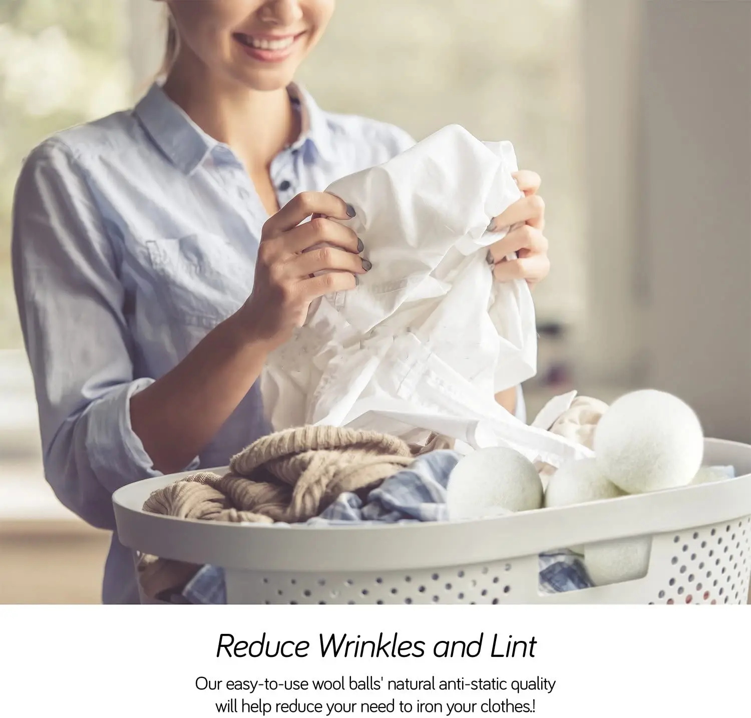 Factory Wholesale OEM Natural Eco Ball For Laundry Lot Laundry Balls Laundry Wash Ball