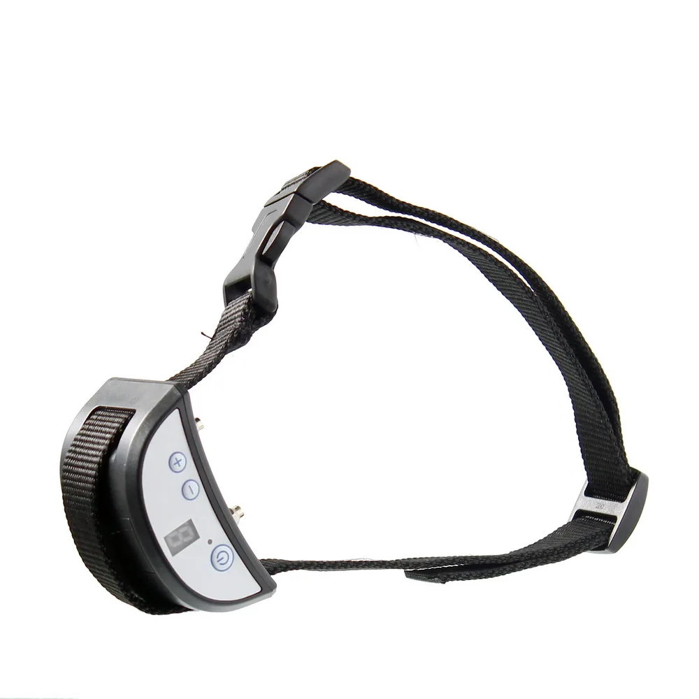 LED Display Sensitivity Adjustable no bark Dog Training Collar For Dog Anti Bark  With 4LR44 Battery  Nylon Belt