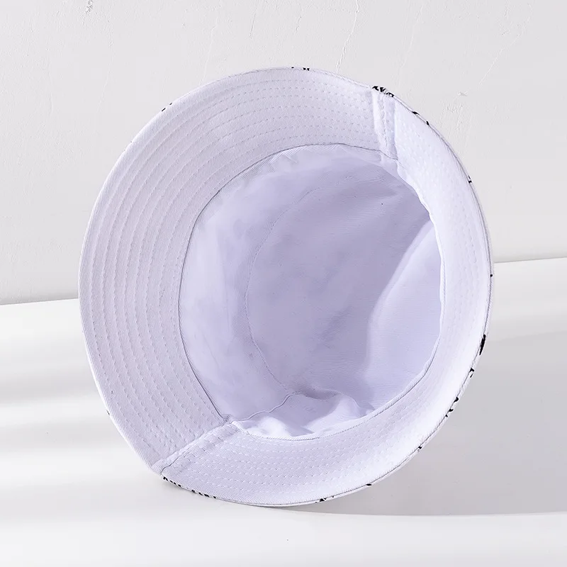 Custom Print Letters logo Wide Brim Fisherman Custom Design Logo Cool Printed Reversible Bucket Hat
