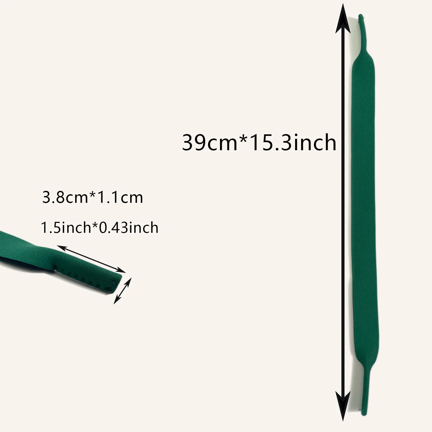 Retro SBR Double sided Diving Material Sports Float Paddle Board Surfing Glasses Rope Glasses Straps