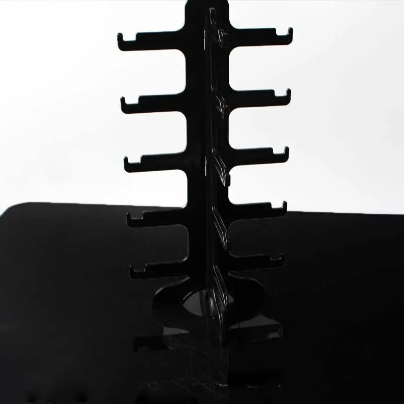 Transparent single row 5 pairs size 16*16*31cm Acrylic Glasses Display Glass Acrylic Sunglasses display Stand Eyewear frame