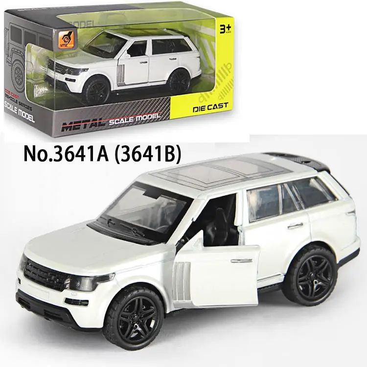 Лидер продаж литая модель автомобиля Land Rover Range 1:36 3 открывающиеся двери литой под давлением игрушечный автомобиль