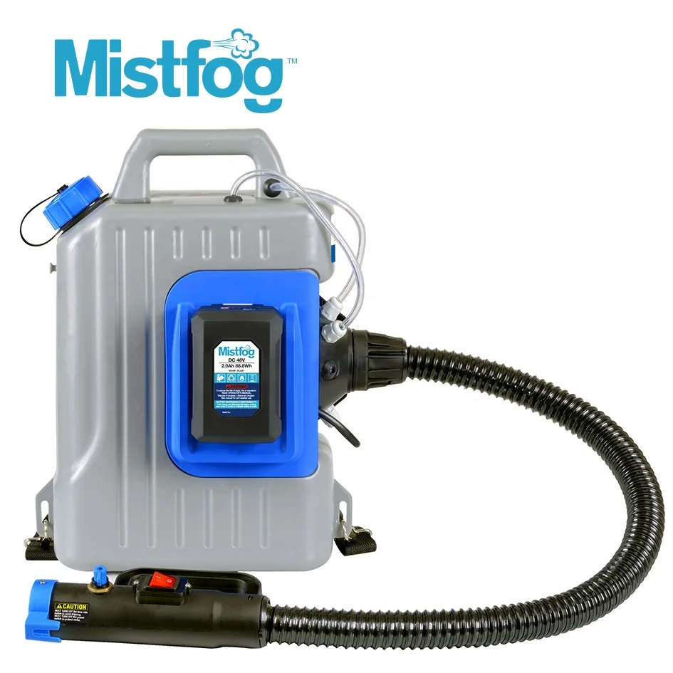 Hot sale good quality 10L Knapsack cordless lithium portable disinfect cold ULV fogger