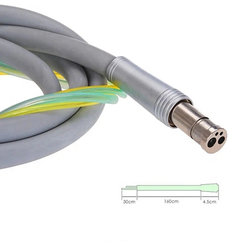  Стоматологический наконечник трубка стоматологическое кресло запасные части Китай силиконовый эластичный 4 отверстия Ce руководство 180 см 160