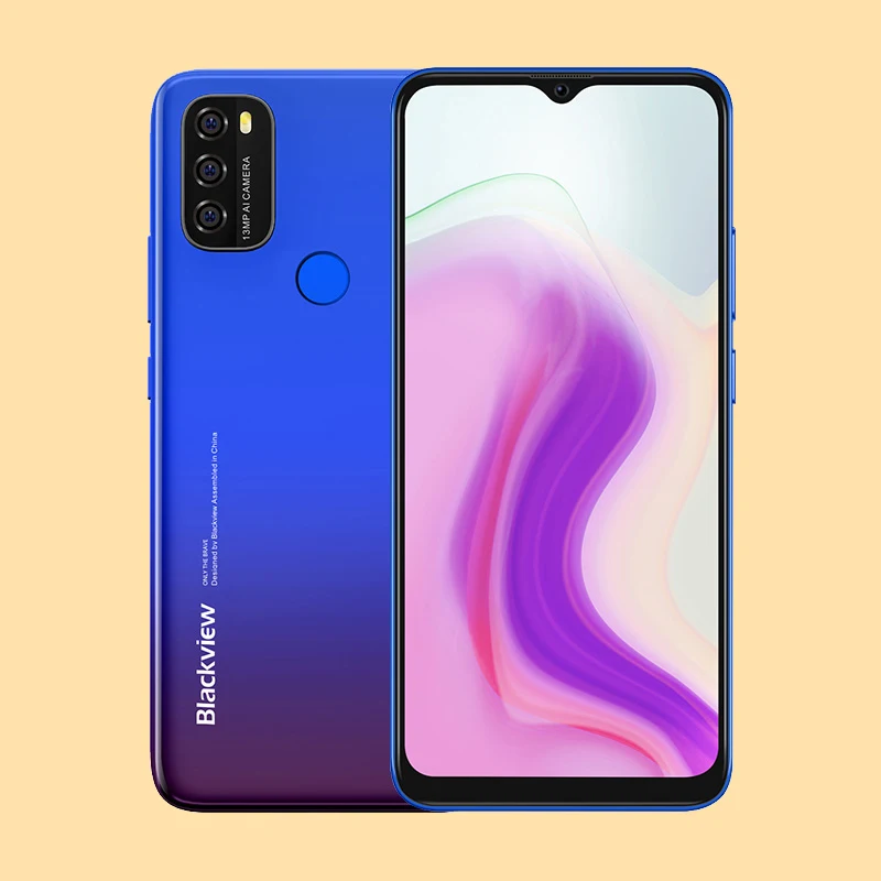  Смартфон Blackview A70 4G LTE Android 11 экран 6 5
