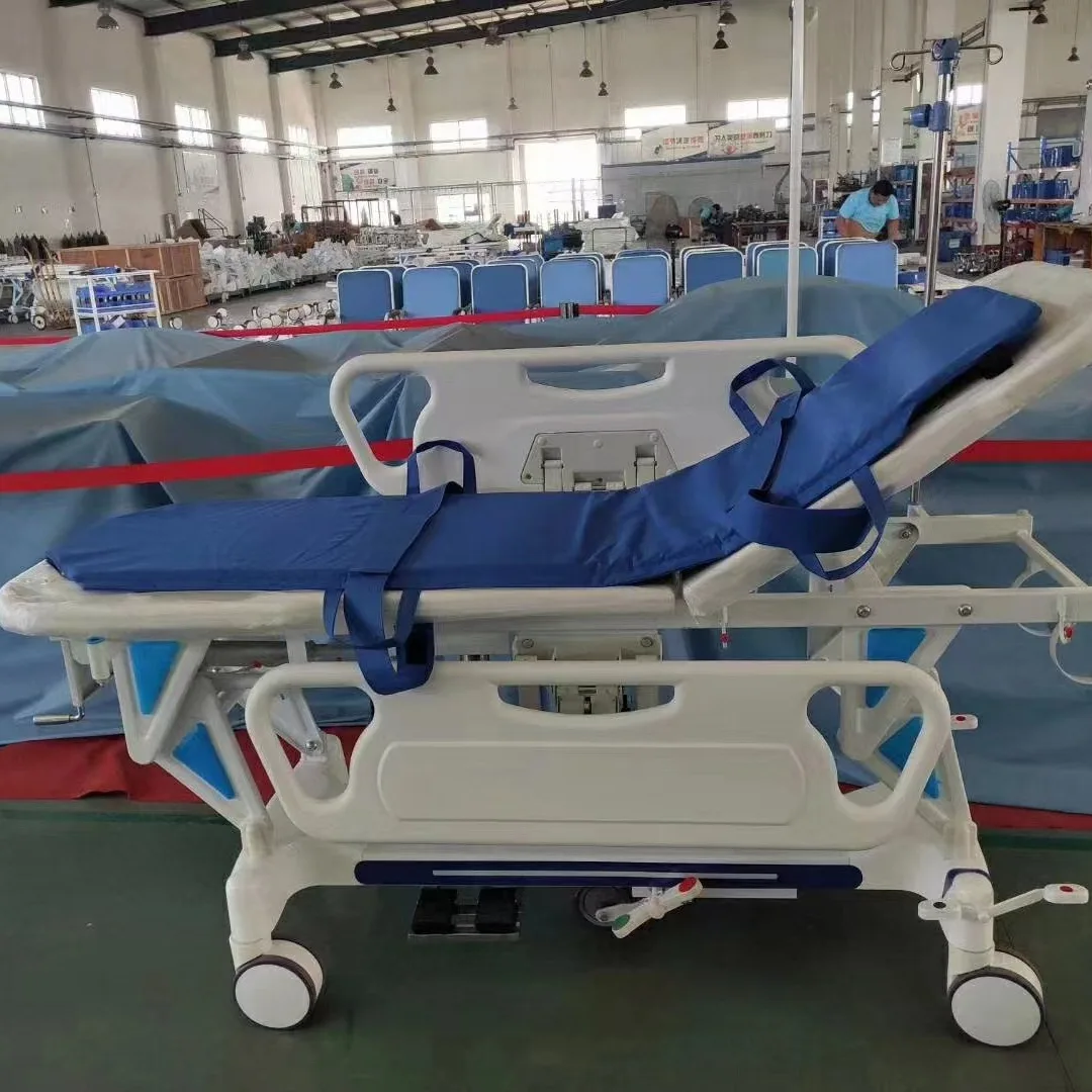 Professional Hospital Furniture Emergency Patient Transport Stretcher Trolley