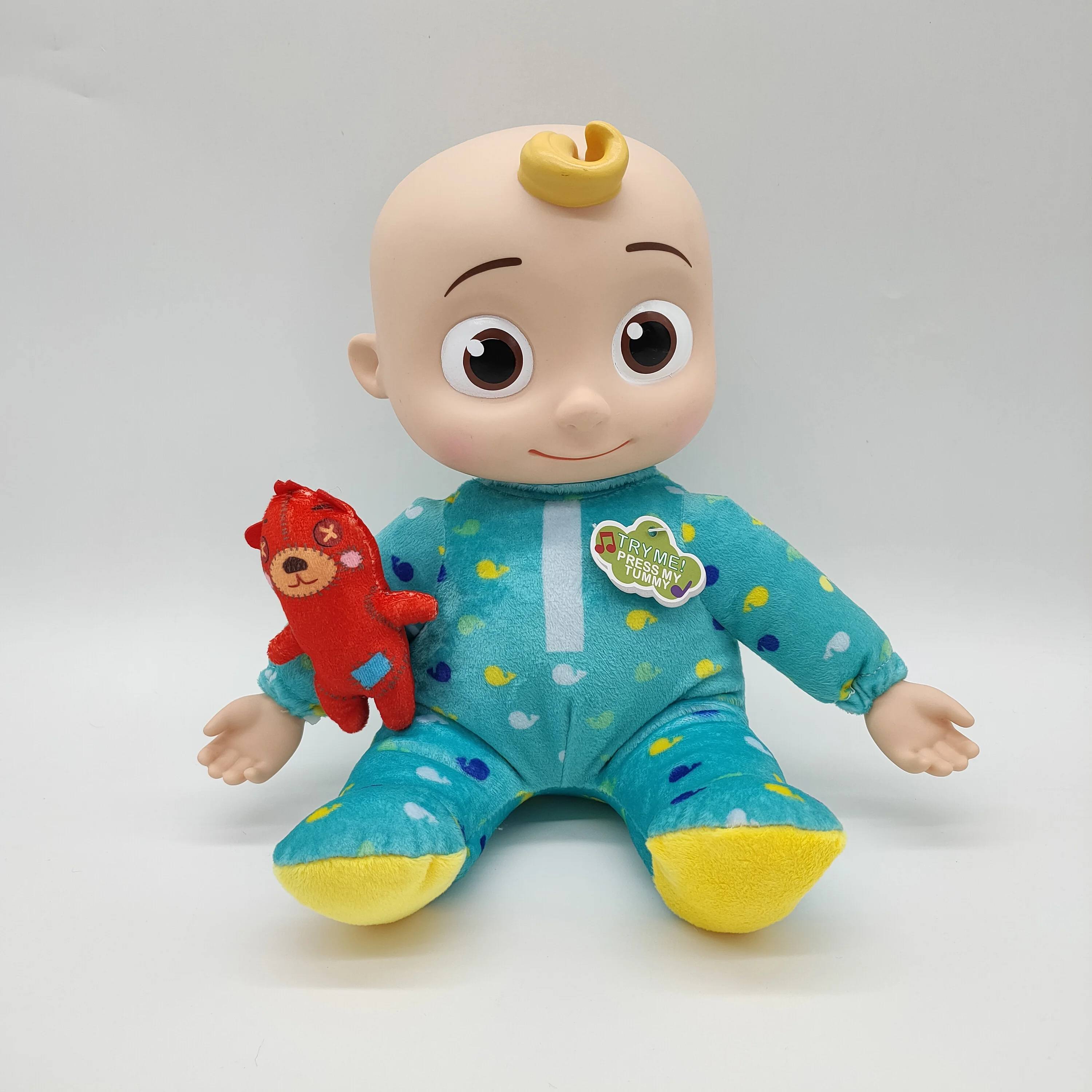 New Arrival 25cm Bedtime Cocomelon Stuffed Toy Custom Cocomelon JJ Plush Cocomelon Toy